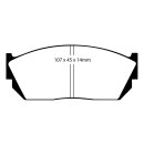 EBC Blackstuff Bremsbeläge Vorderachse ohne ABE...