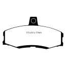 EBC Blackstuff Bremsbeläge Vorderachse mit ABE Skoda...