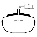 EBC Blackstuff Bremsbeläge Vorderachse ohne ABE Austin Ambassador Schrägheck DP471