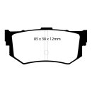 EBC Blackstuff Bremsbeläge Hinterachse ohne ABE...