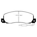 EBC Blackstuff Bremsbeläge Vorderachse mit ABE...