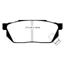 EBC Blackstuff Bremsbeläge Vorderachse ohne ABE...