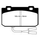 EBC Blackstuff Bremsbeläge Vorderachse ohne ABE Alfa...