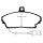 EBC Blackstuff Bremsbeläge Vorderachse mit ABE Acura Legend 1 Stufenheck DP643