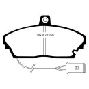 EBC Blackstuff Bremsbeläge Vorderachse mit ABE Tata...