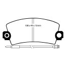 EBC Blackstuff Bremsbeläge Vorderachse mit ABE...