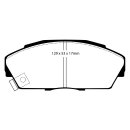 EBC Blackstuff Bremsbeläge Vorderachse mit ABE Honda...