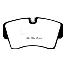 EBC Blackstuff Bremsbeläge Vorderachse ohne ABE...