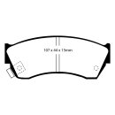 EBC Blackstuff Bremsbeläge Vorderachse ohne ABE...