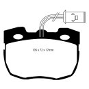 EBC Blackstuff Bremsbeläge Vorderachse mit ABE Land...