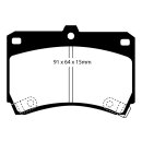 EBC Blackstuff Bremsbeläge Vorderachse ohne ABE Kia...