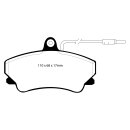 EBC Blackstuff Bremsbeläge Vorderachse ohne ABE...