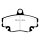 EBC Blackstuff Bremsbeläge Vorderachse mit ABE Renault 19 (2) Chamade L53 Stufenheck DP959