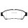 EBC Blackstuff Bremsbeläge Vorderachse mit ABE Toyota Paseo EL54 Coupe DP964