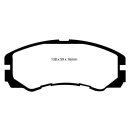 EBC Blackstuff Bremsbeläge Vorderachse mit ABE Opel...