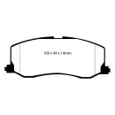 EBC Blackstuff Bremsbeläge Vorderachse ohne ABE...