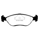 EBC Blackstuff Bremsbeläge Vorderachse ohne ABE...