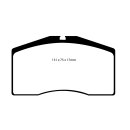 EBC Blackstuff Bremsbeläge Vorderachse mit ABE...