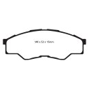 EBC Blackstuff Bremsbeläge Vorderachse ohne ABE...