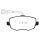 EBC Blackstuff Bremsbeläge Vorderachse ohne ABE Lancia Ypsilon 843 Schrägheck DPX2044