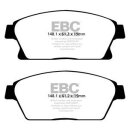 EBC Blackstuff Bremsbeläge Vorderachse mit ABE...