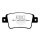 EBC Blackstuff Bremsbeläge Hinterachse ohne ABE Fiat Punto EVO 199 Schrägheck DPX2101