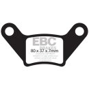EBC Blackstuff Bremsbeläge Hinterachse ohne ABE Piaggio M500 Schrägheck DPX2129