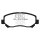 EBC Blackstuff Bremsbeläge Vorderachse mit ABE Mazda CX-5 KF Geländewagen geschlossen DPX2134