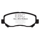 EBC Blackstuff Bremsbeläge Vorderachse mit ABE Mazda CX-5 KE, GH Geländewagen geschlossen DPX2134