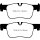 EBC Blackstuff Bremsbeläge Vorderachse ohne ABE BMW 4 F33, F83 Cabriolet DPX2143