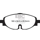 EBC Blackstuff Bremsbeläge Vorderachse ohne ABE VW Passat 3G2 Stufenheck DPX2150