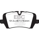 EBC Blackstuff Bremsbeläge Hinterachse ohne ABE Land...