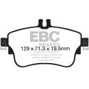 EBC Blackstuff Bremsbeläge Vorderachse ohne ABE...