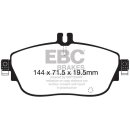 EBC Blackstuff Bremsbeläge Vorderachse ohne ABE Mercedes-Benz CLA Coupe C117 Coupe DPX2165
