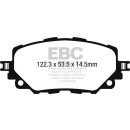 EBC Blackstuff Bremsbeläge Vorderachse ohne ABE...