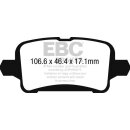 EBC Blackstuff Bremsbeläge Hinterachse ohne ABE Opel...