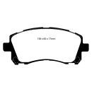 EBC Bluestuff NDX Bremsbeläge Vorderachse Subaru Legacy 3 BE, BH Stufenheck DP51134NDX