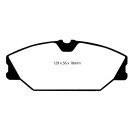 EBC Bluestuff NDX Bremsbeläge Vorderachse Renault...