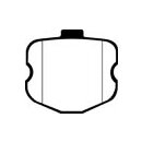 EBC Bluestuff NDX Bremsbeläge Hinterachse Chevrolet...