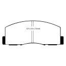 EBC Bluestuff NDX Bremsbeläge Vorderachse Mitsubishi...