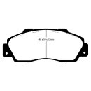 EBC Bluestuff NDX Bremsbeläge Vorderachse Honda...