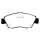 EBC Bluestuff NDX Bremsbeläge Vorderachse Honda Civic 4 EG, EH Stufenheck DP5891NDX