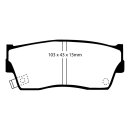 EBC Greenstuff 6000 Bremsbeläge Vorderachse ohne ABE...