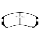 EBC Greenstuff 2000 Bremsbeläge Vorderachse ohne ABE...