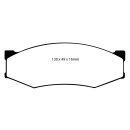 EBC Greenstuff 6000 Bremsbeläge Vorderachse ohne ABE...