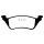 EBC Greenstuff 6000 Bremsbeläge Hinterachse mit ABE Dodge (USA) Grand Caravan DP61629