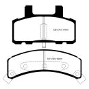EBC Greenstuff 6000 Bremsbeläge Vorderachse ohne ABE...