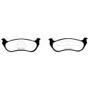 EBC Greenstuff 2000 Bremsbeläge Hinterachse ohne ABE...