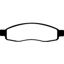 EBC Greenstuff 6000 Bremsbeläge Vorderachse ohne ABE...