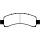 EBC Greenstuff 6000 Bremsbeläge Hinterachse mit ABE GMC Savana DP61667